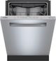 Bosch 800 Series 24'' Anti-Fingerprint Stainless Steel Top Control Built-In Dishwasher-1