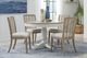 American WoodCrafters Beach Comber Brown Side Chair-1