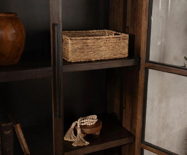 Classic Home Rogers Dark Brown Tall Cabinet-3