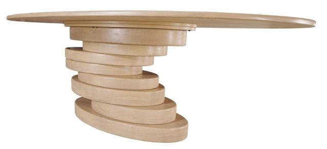 Meridian Furniture Moriah White Dining Table-1