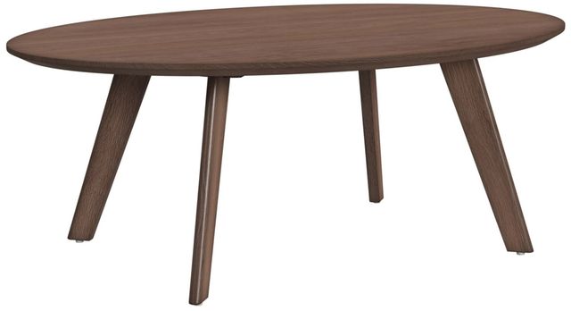 Elements International Theo 3-Piece Walnut Occasional Table Set-2