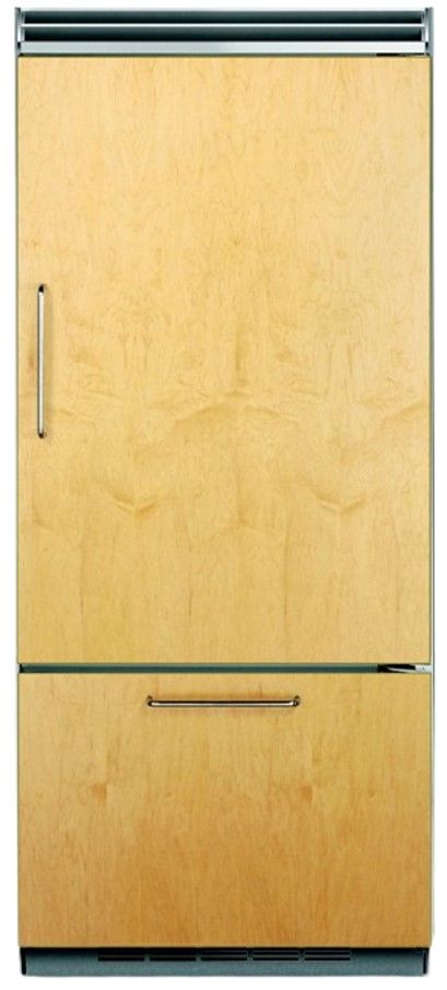 Viking® 5 Series 36 in. 20.4 Cu. Ft. Custom Panel Built In Counter Depth Left Hinge Bottom Freezer Refrigerator