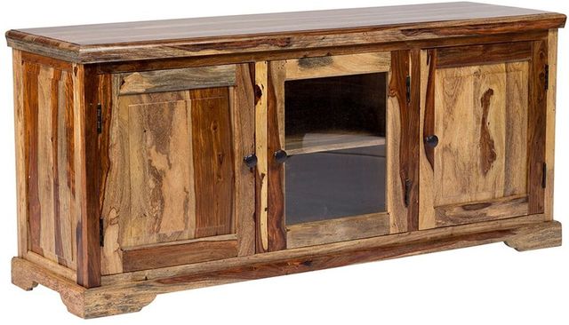 Porter International Designs Tahoe Plasma Natural TV Stand