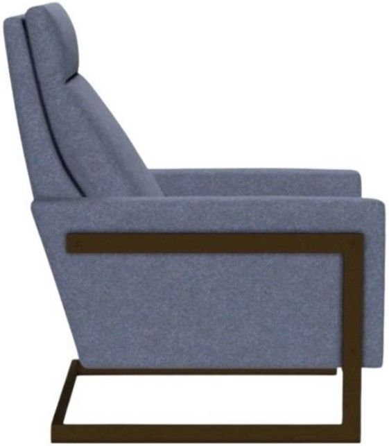 American Leather® Customizable Isla Fabric 38" Manual Recliner-2