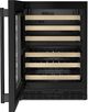 Kitchenaid® 24" Black Ore Built-In Wine Cooler With Full-Extension Wood-Front Racks-3