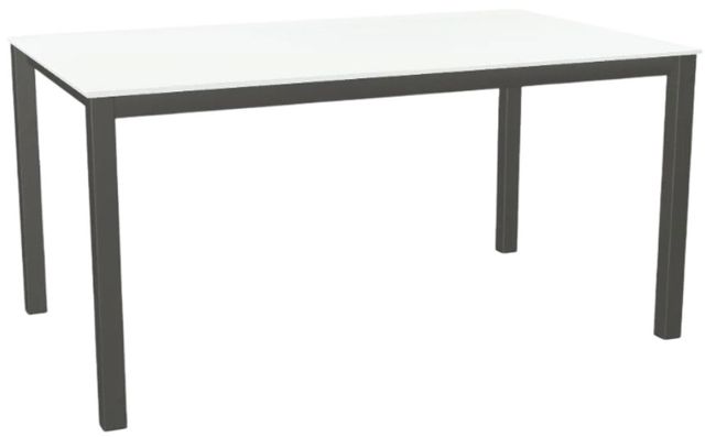 Amisco Customizable Ricard Glass Top Dining Table-0