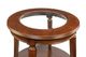 Furniture of America® Granvia Dark Cherry Glass Insert End Table-2