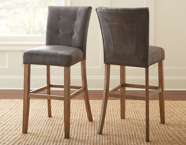 Steve Silver Co. Debby Driftwood/Gray Bar Stool-1