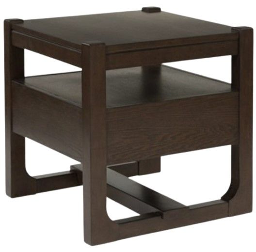 Signature Design by Ashley® Breckington Dark Brown End Table-2