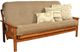 Kodiak Furniture Monterey Linen Stone/Barbados Full Futon with Mattress-0