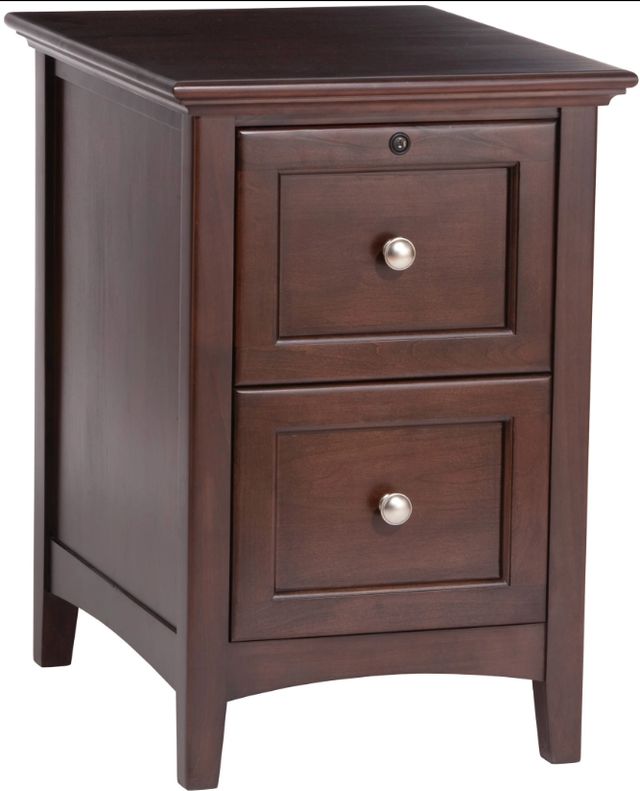 Whittier Wood® Furniture McKenzie Caffe File Cabinet-0