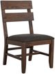 International Furniture Direct Parota Brown Dining Side Chair-0