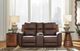 Signature Design by Ashley® Beryton Espresso Power Reclining Loveseat with Console and Adjustable Headrest-5