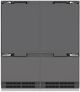 ZLINE Autograph Edition 72" 39.6 Cu. Ft. Panel Ready Built-In French Door Refrigerator with Graphite Gray Interior and Champagne Bronze Accents-2