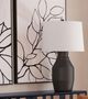 Bassett Mirror Lowndes Black Table Lamp-4