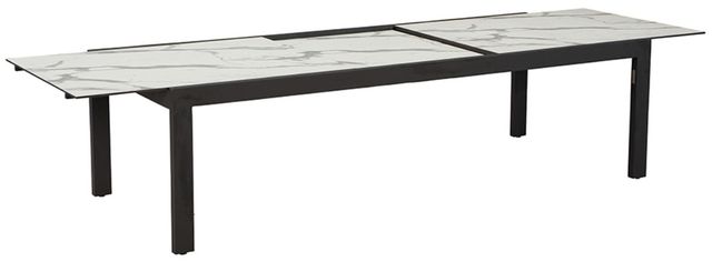 Lane Venture® Palisades Outdoor Aluminum/Stone Extension Dining Table-0