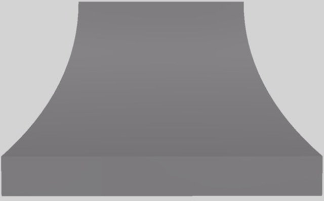 Vent-A-Hood® Designer Series 48" Gunsmoke Island Range Hood-0