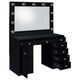Cena Vanity with Mirror (Black)-1