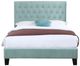 Emerald Home Amelia Light Blue Queen Upholstered Panel Bed-4