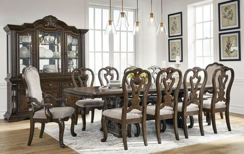 Comedor de 6 sillas para familias grandes