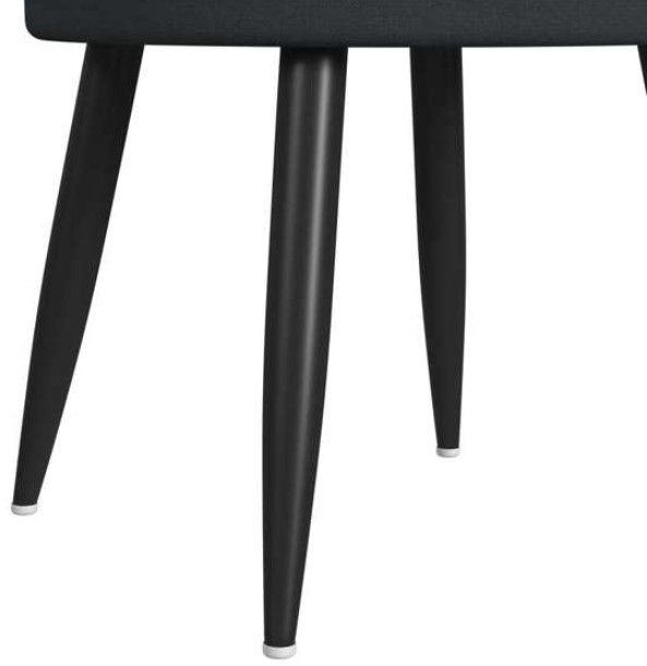 Elements International Halo Black Smart End Table-4