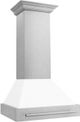 ZLINE 30" White Matte Wall Mounted Range Hood-3