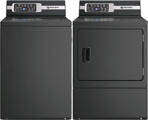 Speed Queen Matte Black Laundry Pair