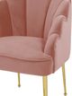 TOV Furniture Daisy Petite Blush Velvet Chair-3