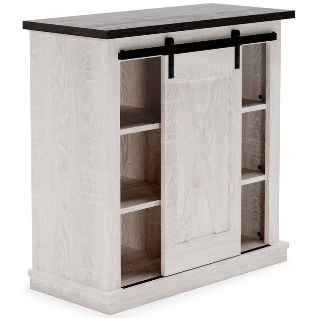 Signature Design by Ashley® Dorrinson Antique White Accent Cabinet-3
