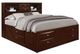 Global Furniture USA Linda Merlot Queen Panel Storage Bed-0