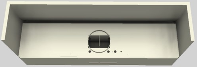 Vent-A-Hood® 54" Biscuit Wall Mounted Range Hood-2