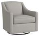 Bassett® Furniture Corinna Gray Swivel Glider-0