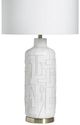 Stylecraft Loutraki White Table Lamp-1