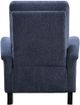 Mazin Furniture Weiser Blue Push Back Reclining Chair-4