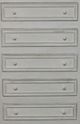 Million Dollar Rustic Oasis Weathered White Drawer Chest-1