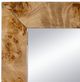 A & B Home Brown Rectangle Wall Mirror-3