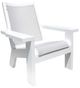 CabanaCoast® Customizable Hockley Cast Aluminum Outdoor Adirondack Chair-0