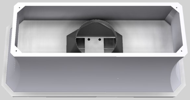 Vent-A-Hood® Designer Series 66" White Island Range Hood-3