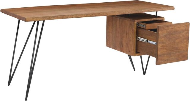Moe's Home Collection Nailed Brown Desk-0