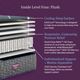 Beautyrest® World Class Hybrid™ Level Four 13.5" Plush Smooth Top California King Mattress-3