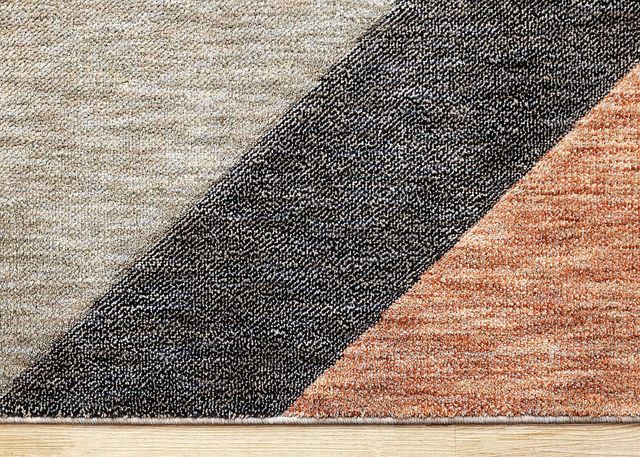 Kalora Interiors Cora Pink/Taupe 5'x8' Area Rug-3