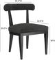 TOV Furniture Palla Black Dining Chair-2