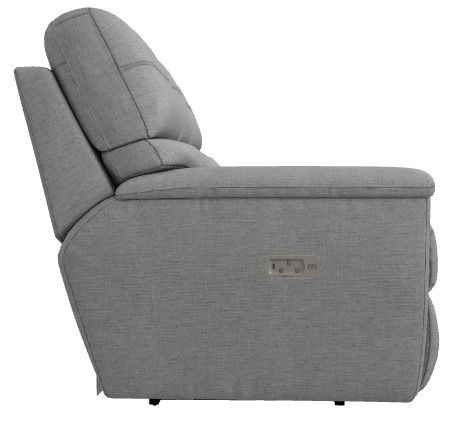 La-Z-Boy® Ava Oyster Power Reclining Sofa with Headrest and Lumbar-2