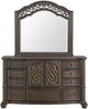 Elements International Brunswick 4-Piece Mahogany Queen Panel Bedroom Set-5