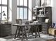 Magnussen Home® Sutton Place Weathered Charcoal Gray Executive Desk-1