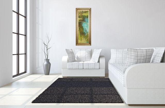 Classy Living Patrick St. Germain Aller Chartreuse 18"W Wall Art-1