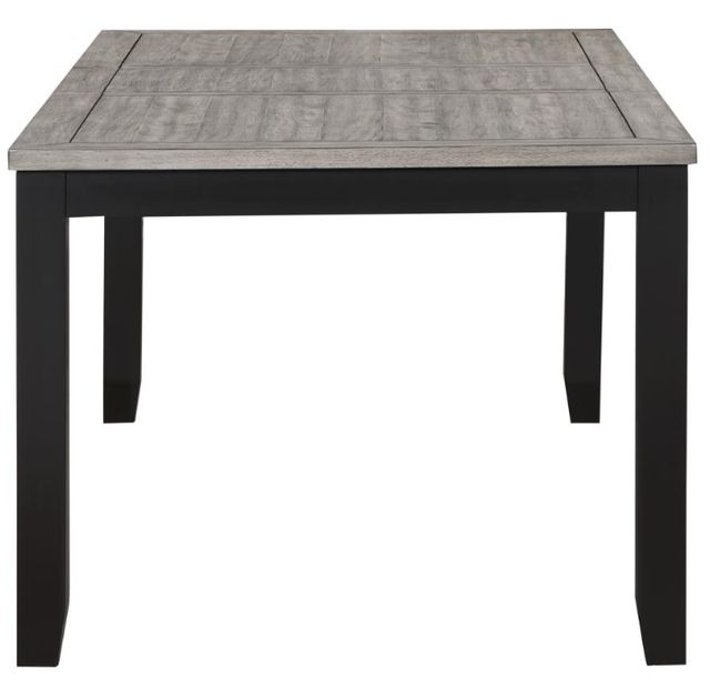 Coaster® Elodie 5-Piece Black/Gray Extension Leaf Dining Set-2