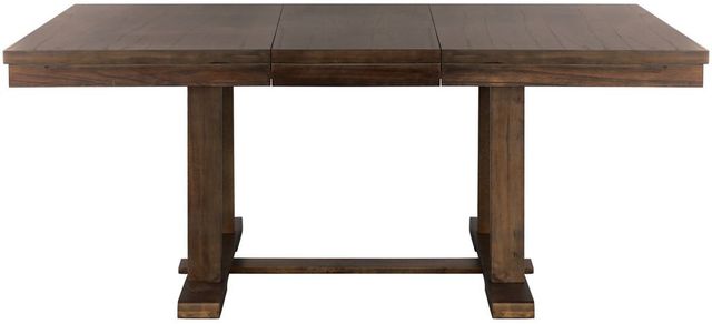 Mazin Furniture Wieland Light Rustic Brown Dining Table-2