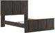Signature Design by Ashley® Jadiston Dark Brown Queen Panel Bed-2