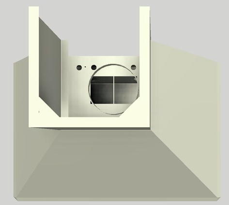 Vent-A-Hood® 42" Biscuit Wall Hood-2